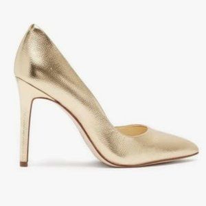 Jessica Simpson 'Paryn' Gold Stiletto size 6.5, 37M Perfect for New Year's Eve!